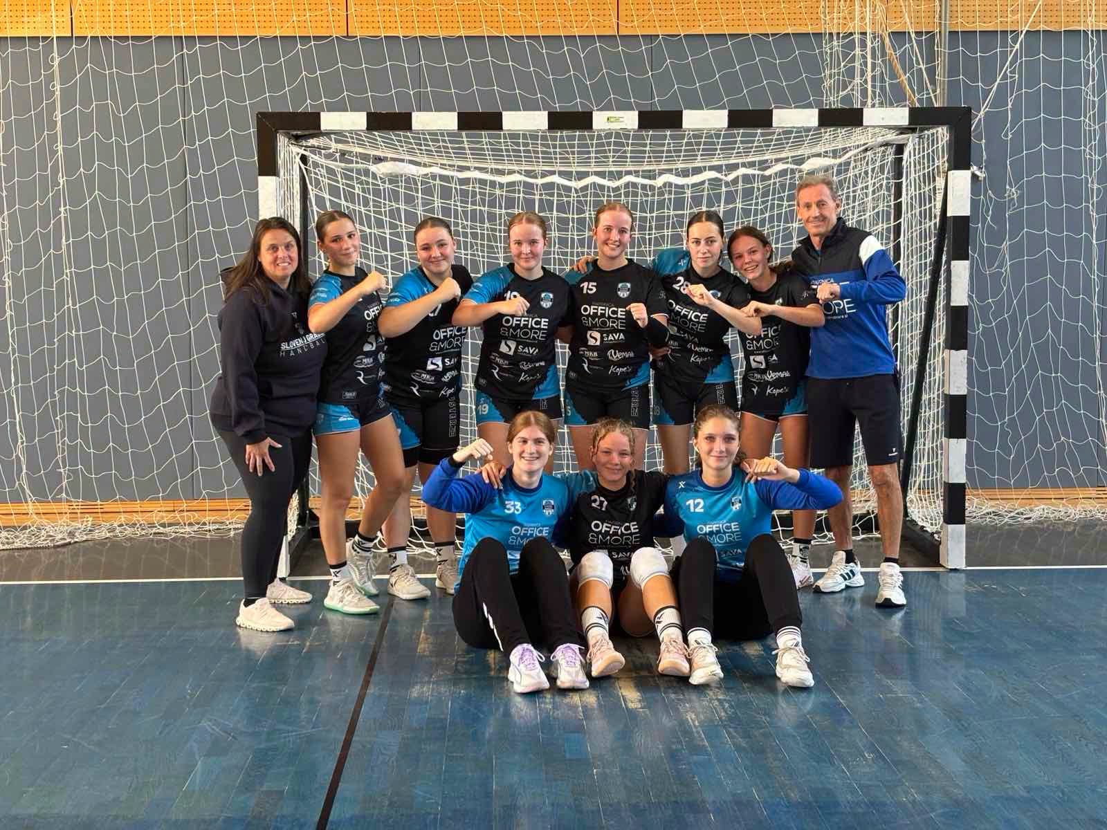 Mladinke RK Slovenj Gradec po zgodovinski prvi točki